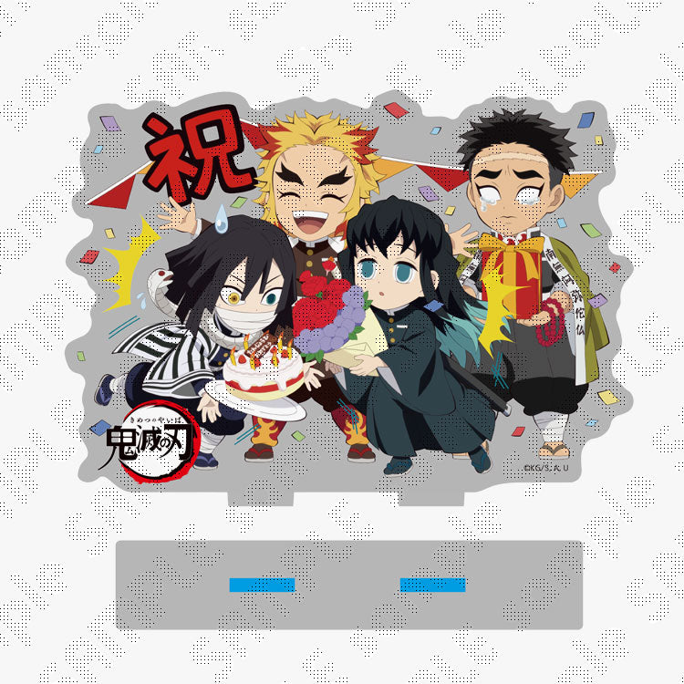 Kyojuro Rengoku' Demon Slayer: Kimetsu no Yaiba Oni 滅祭 Online - Anime 弐周  Year Anniversary Celebration - Ushinen Random Acrylic Stand ufotable  WEBSHOP order production limited, Goods / Accessories