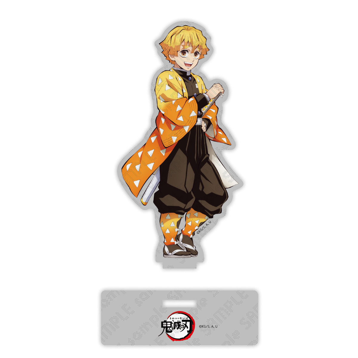 Demon Slayer: Kimetsu no Yaiba Acrylic Stand Zenitsu Agatsuma Oni Taiji  Ver. (Anime Toy) Hi-Res image list