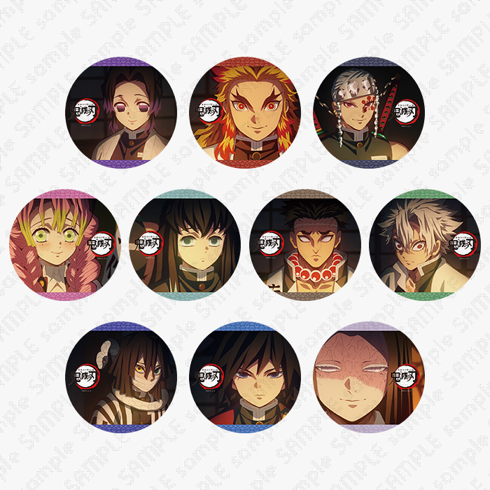 Hashira Buttons Demon Slayer -Kimetsu no Yaiba- Hashira Meeting, Button Badge (Mystery