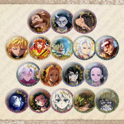 ୨୧鬼滅の刃୨୧蕨姫花魁 堕姫 梅 32mm缶バッジ 3点セットufotable 8174968.jpg.l_thumbnail.webp