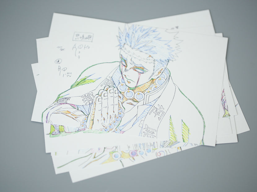 Zenitsu Agatsuma (rice ball) exhibition original picture post card Demon  Slayer: Kimetsu no Yaiba Character Director Picture Scroll Cafe in ufotable  Cafe 4 th period, Goods / Accessories